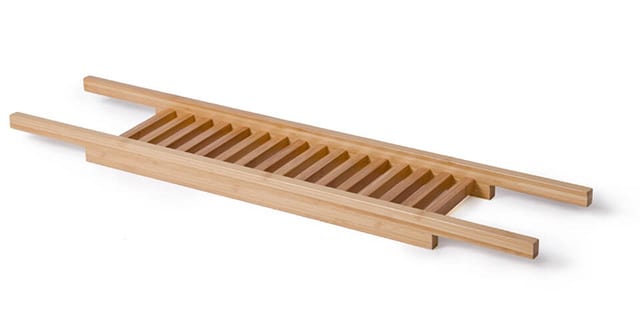 Bamboo Bath Bridge - cosy bathrooms - goodhomesmagazine.com