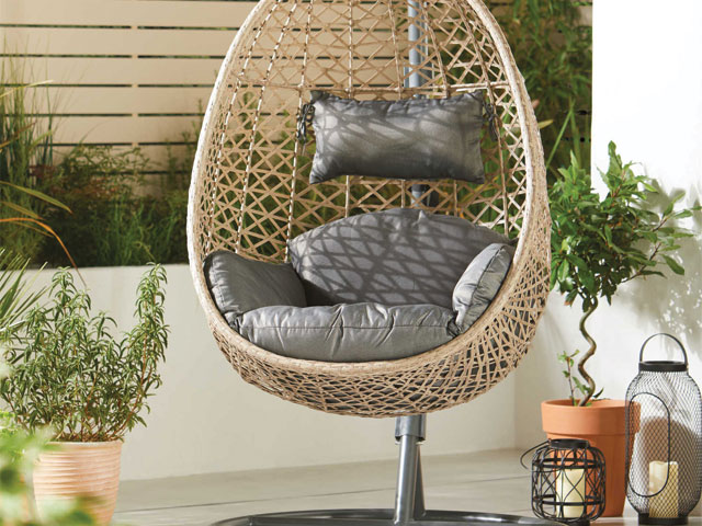 Aldi's best-selling garden egg chair is back! 