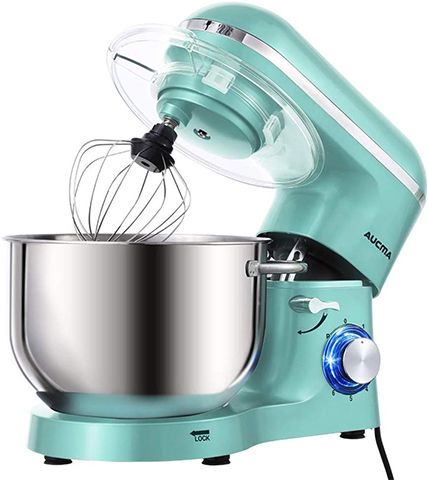 cheap stand mixer for baking - Aucma 6.2L Food Mixer with Dough Hook, Wire Whip & Beater