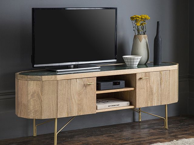 Jade media unit from Atkin & Thyme - goodhomesmagazine.com