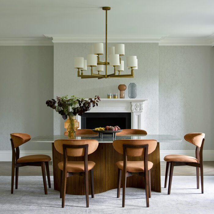 Bridgman - The Olbia Dining Table from £3,879, The Ferrara Dining Chair from £429 (bridgman.co.uk)