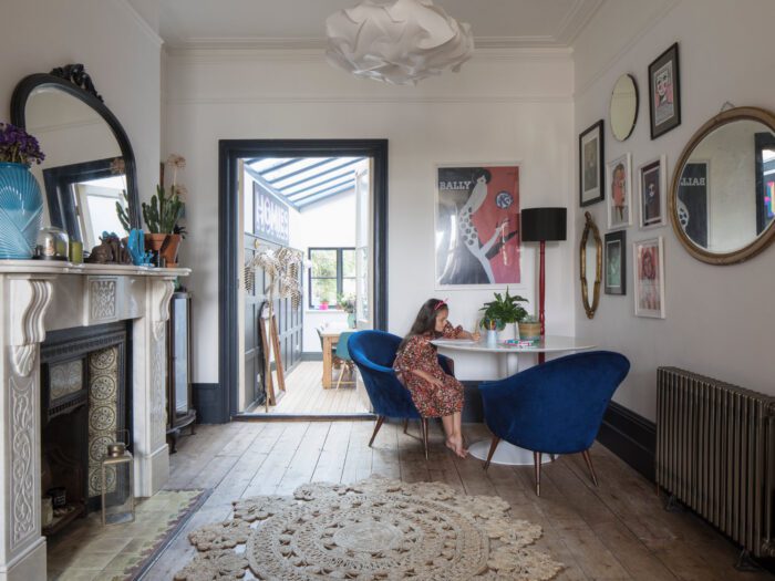 Harvey house - living room rear