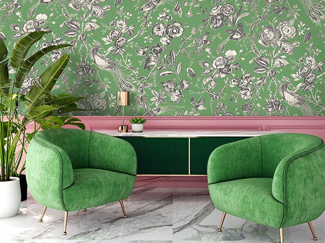 grandmillennial trend - our favourite aw20 interior design trends - inspiration - goodhomesmagazine.com