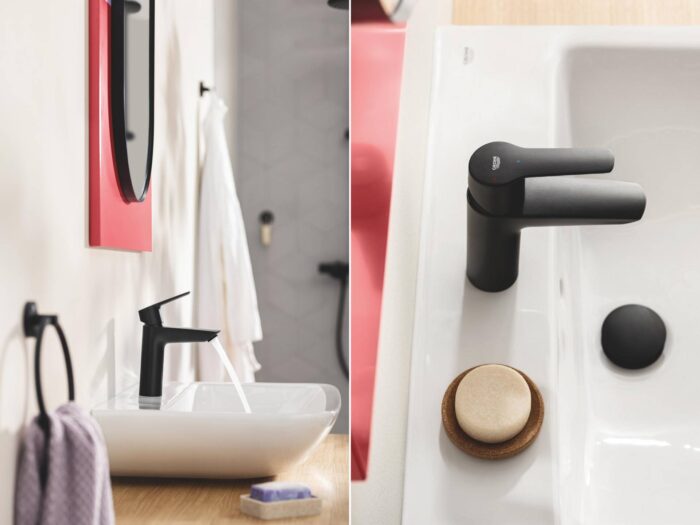 Two images of Grohe Start tap