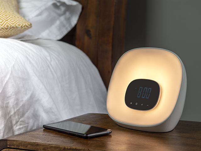 Groove-E Light Curve Alarm Light Clock