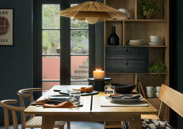 habitat aw22 nurture collection in the dining room