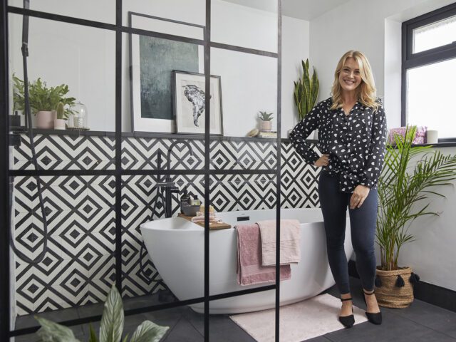 Knowing a bathroom should be as gorgeous as the rest of her home meant Jenny Haines went for beauty and practicality in her new space