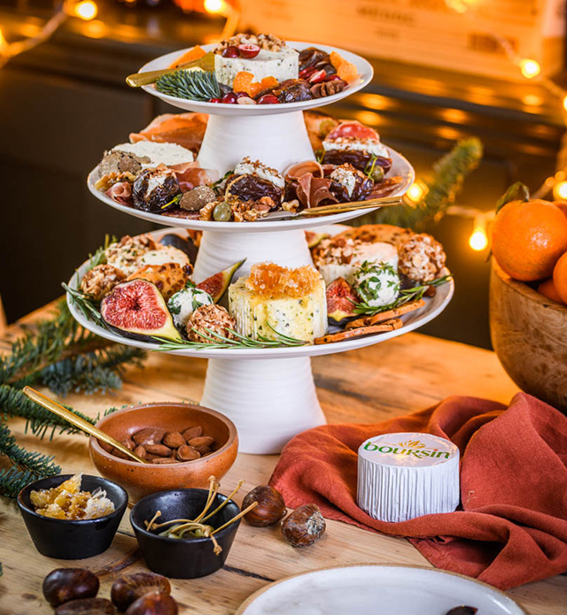 vertical cheeseboard for christmas - kitchen - goodhomesmagazine.com