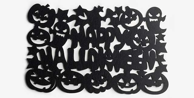 Halloween place mats from Next, £8