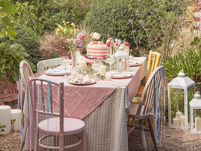 A fairytale decor tablescape perfect for a garden tea party