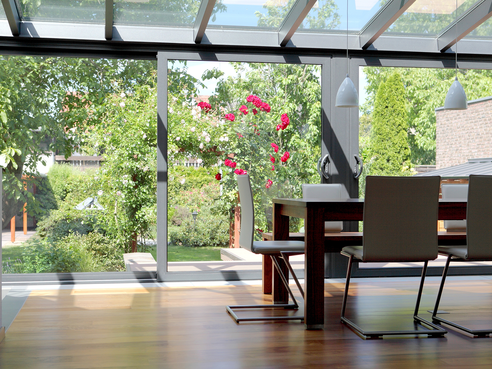 Big kitchen with Purlfrost solar control window film