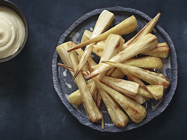 roast parsnips in a white balsamic glaze - kitchen - goodhomesmagazine.com