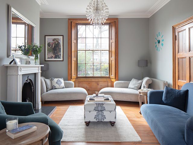 traditional living room - home tour - goodhomesmagazine.com