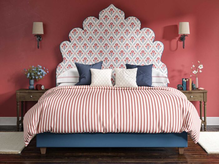 Statement headboards are gaining popularity