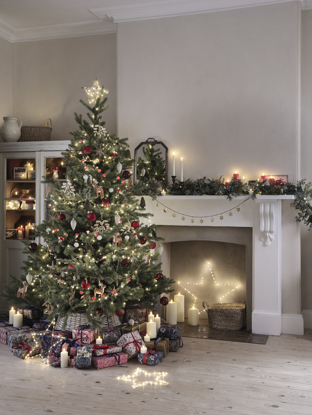 Traditional Victorian Christmas tree decorating trend