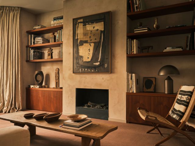 Retro inspired living room