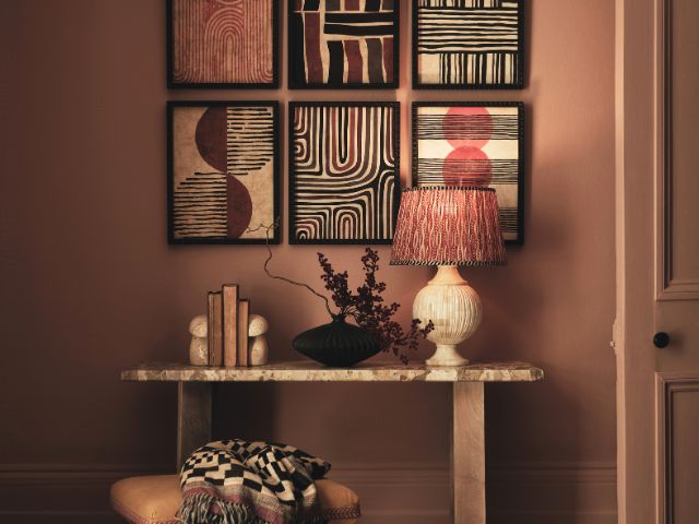 Embrace the hues of the season including warm russets. Image Credit: OKA