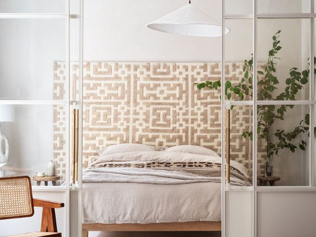 Calming minimalist bedroom