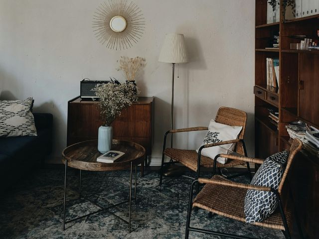 Literary Girl living room