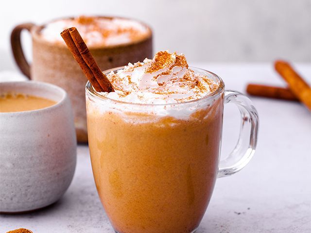 vita coco pumpkin spice latte opener - SPOILER: this vegan pumpkin spiced latte recipe is delicious! - kitchen - goodhomesmagazine.com