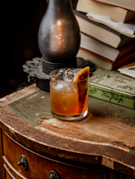 Christmas cocktails masterminded by Ilya Demenkov